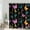 Multi 002, variant on Trippy Butterfly Shower Curtain Colorful Moth Insect in Black Art Psychedelic Aesthetic Shower Curtains Funny Dorm Bathroom Decor for Girls 72x72 Inch Waterproof Polyester Fabric