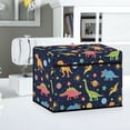 thumbnail image 5 of HELLHERO Dust Cover for Sewing Machine Dinosaur Planet Pattern Foldable Washable Protective Cover, 5 of 8