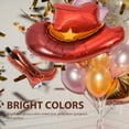 thumbnail image 2 of KAKOWELY globos de fiesta del oeste: decoraciones de papel de aluminio con sombrero y botas de vaquero, para despedidas de soltera y celebraciones de cumpleaños con temática del oeste., 2 of 5