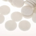 thumbnail image 3 of veasfak 200Pcs 21mm Aromatherapy Essential Oil Diffuser Locket Refill Pads beige, 3 of 7