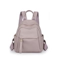 thumbnail image 4 of PRIYAL Backpack Purse for Women PU Leather Small Backpack Fashion Multi Pockets Casual Daypacks Ladies Travel Shoulder Bags Grey, 4 of 10