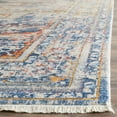 thumbnail image 3 of SAFAVIEH Vintage Persian Tarek Medallion Polyester Runner Rug, Blue/Multi, 2'2" x 12', 3 of 8