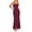 Purple Pink, variant on Women's Square Neck Spaghetti Strap Maxi Dress Backless Cutout Bodycon Long Dress for Party Graduation Evening