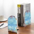 thumbnail image 5 of Naloa Sea and Fish 2 Pcs Bookend Large Capacity Office Book Ends for Home Office Library School Study Decoration, 5 of 8
