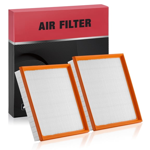BDFHYK CA12295 2 PCS Engine Air Filter Compatible with Subaru Ascent Crosstrek Foreste Impreza Legacy Outback WRX 2017-2022 H4, Flexible Panel, Replace# 16546-AA16A