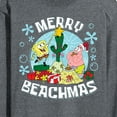 thumbnail image 3 of SpongeBob SquarePants - Merry Beachmas - Men's Long Sleeve T-Shirt, 3 of 6