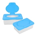 thumbnail image 6 of ULTNICE Travel Baby Wipes Case Rectangular Plastic 2Pcs 7.8X5X2.9In, 6 of 8