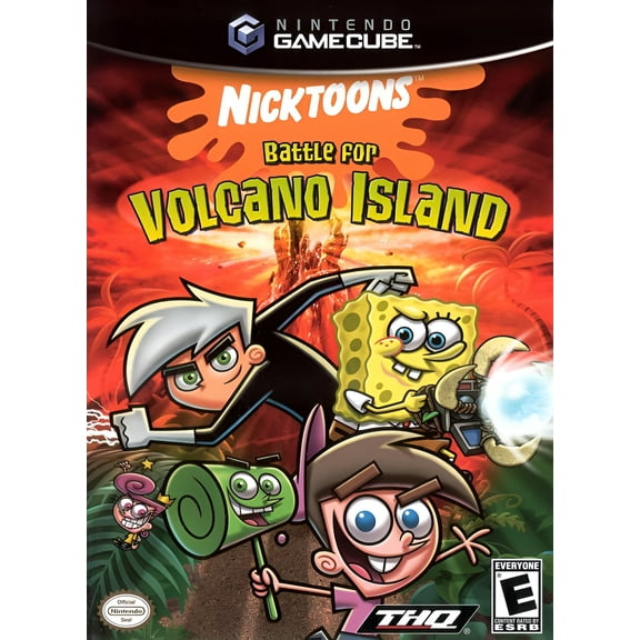 Nicktoons Battle For Volcano Island - Nintendo GameCube