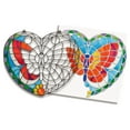 Melissa & Doug Stained Glass Made Easy Activity Kit Butterfly 140