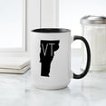 thumbnail image 4 of CafePress - Vermont Initials - 15 oz Ceramic Large White Novelty Mug, 4 of 4