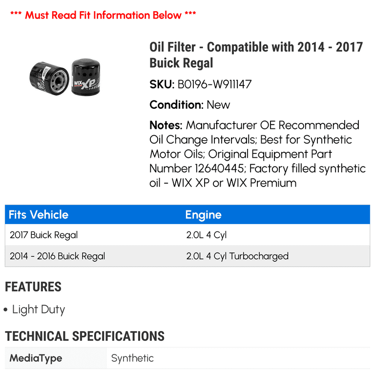Oil Filter Compatible With 1991 2007 Dodge Dakota 1992 1993, 44 OFF
