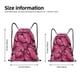 thumbnail image 2 of Fotbe Pink Butterfly Bolsa Mochila con Cordón Estampada, Bolsa de Gimnasio Deportiva, Bolsa Cinch, Bolsa con Cordón para Hombres y Mujeres-Medium, 2 of 6