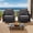 Gray, variant on Meetleisure Outdoor Rust-Proof Aluminum Frame Rocking Chairs,Suitable for both Indoor and Outdoor,Set of 2, Beige