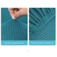 thumbnail image 5 of Fundas elásticas extraíbles y lavables para sillas de comedor, fundas para taburetes de bar, fundas para sillas de bar, fundas para asientos de mostrador de pub (azul turquesa, juego de 2), 5 of 5