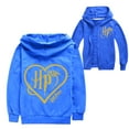 ZhaKQ Harry Potter ZipUp Hoodie for Kids Unisex Wizarding World