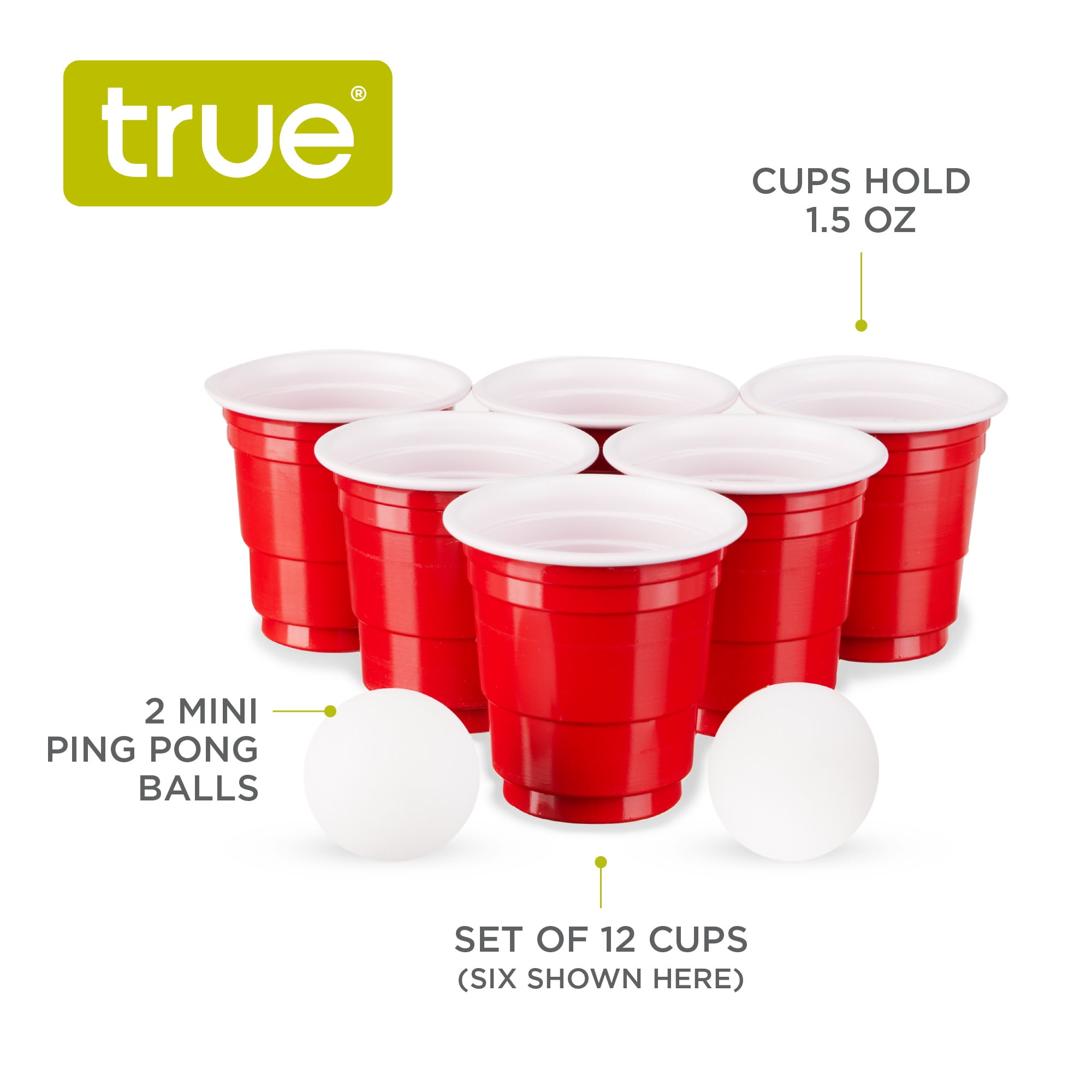 KIT DU JEU DU BEER PONG (Pack 22 verres - 4 balles) | CED