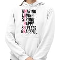 thumbnail image 2 of Amazing Mother Hoodie Sweatshirt Unisex 4X-Large White, 2 of 5