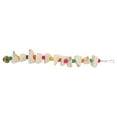 thumbnail image 2 of Bird Chewing Toys Colorful Cuttlefish Bones Blocks Bird Tearing Toys  Teeth Grinding  Cuttlebone Chew Toy with Bell, 2 of 8