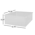 thumbnail image 5 of Foundations Clear Plastic Storage Containers for Changing Tables and Diaper Organizers (12-Pack), 5 of 7