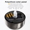 thumbnail image 5 of Bdday Camping Lights Solar Light Candles 6 Pack Solar Lights Outdoor Flameless Warm Led Light Flickering Candles for Patio Garden Yard Party Wedding Festival Camping Home Decor Office Lamp, 5 of 9