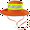Orange, variant on JORESTECH Hi-Vis Safety Boonie Hat (One Size, Lime)