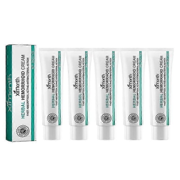 1~5x Herbal Hemorrhoids Cream Effective Safe Healthy Soothing Anus And Removing 20g~