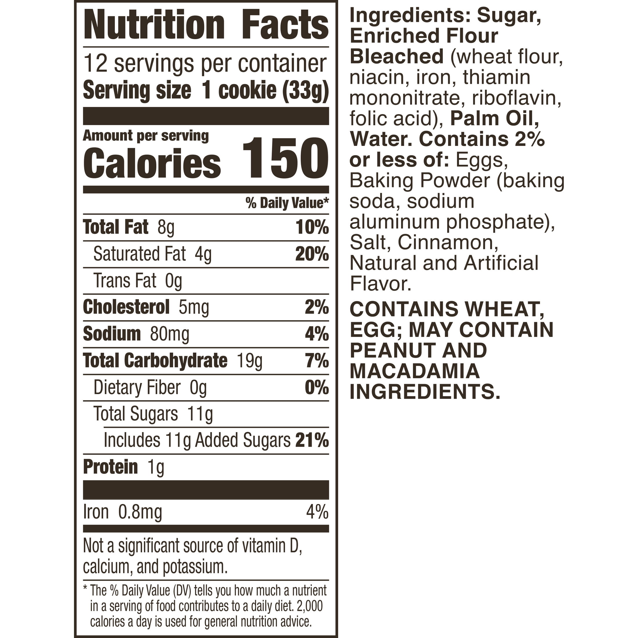 Pillsbury Cinnamon Toast Crunch Cookie Dough, Makes 12 Big Cookies, 14 oz