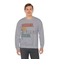 thumbnail image 5 of Chiropractor Husband Dad Sweatshirt Gift Crew Neck Shirt Long Sleeve Unisex, 5 of 5