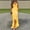 Yellow, variant on TAGOLD Womens Camis Sleeveless Dress Solid Color Summer Strappy