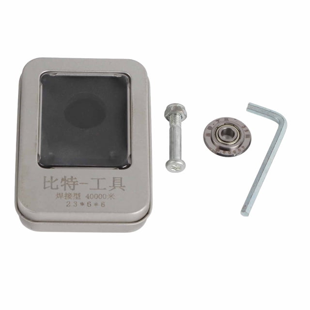 Rueda cortadora de vidrio de 23 mm de diámetro, herramienta de corte de rodillo de aleación, accesorio para manualidades