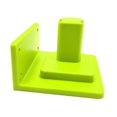 thumbnail image 3 of Queilt 5 pcs Wall-mounted machine storage rack for Ryobi 18v One+ battery tools, 3 of 4
