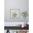 thumbnail image 5 of Marmont Hill Clear Glass Plants II Framed Painting Print-Size:18" x 18", 5 of 6
