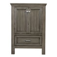 thumbnail image 6 of Craft + Main Bav2422d Brantley 24" Single Free Standing Wood Vanity Cabinet Only - Grey, 6 of 7