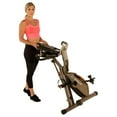 thumbnail image 4 of Exerpeutic 525XLR Folding Maximum Capacity Gold Recumbent Exercise Bike, 4 of 8