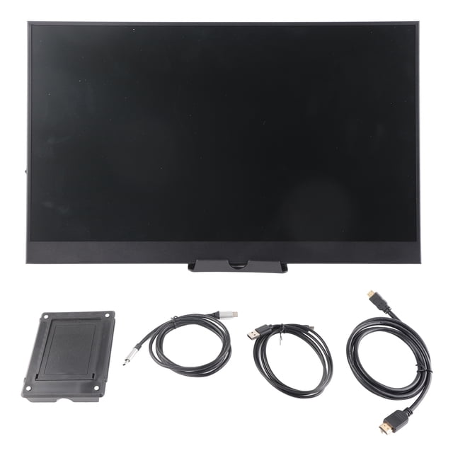 Monitor portátil de 17,3 pulgadas, pantalla de 1600 x 900, ángulo de visión de 178°, brillo de 300 CD/M², extensor de monitor para portátil, teléfono y PC.