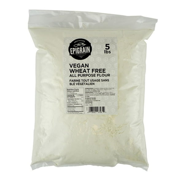 Epigrain Wheat Free 1-to-1 All Purpose Flour - 1Kg (2.2lb) | for Wheat Free Bread, Pasta, Pizza, Brioche, Gnocchi, Brownies, Muffins & Other Baked Goods