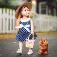 thumbnail image 5 of THE QUEEN'S TREASURES 18 Inch Doll Clothing Shoes, White Dress Shoes with Bow Detail & Authentic Shoe Box, Compatible for Use with American Girl Dolls and Clothes, 5 of 5