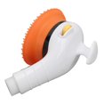 thumbnail image 4 of Dog Shower Attachment Soft Handheld Slip Resistant Hair Grooming Massaging Pet Shower Head for Cats Dogs Orange, 4 of 4