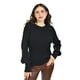thumbnail image 1 of Suéter de punto con brillo Roman Fashion /Juvenil, 9388 (Negro) negro M, 1 of 5