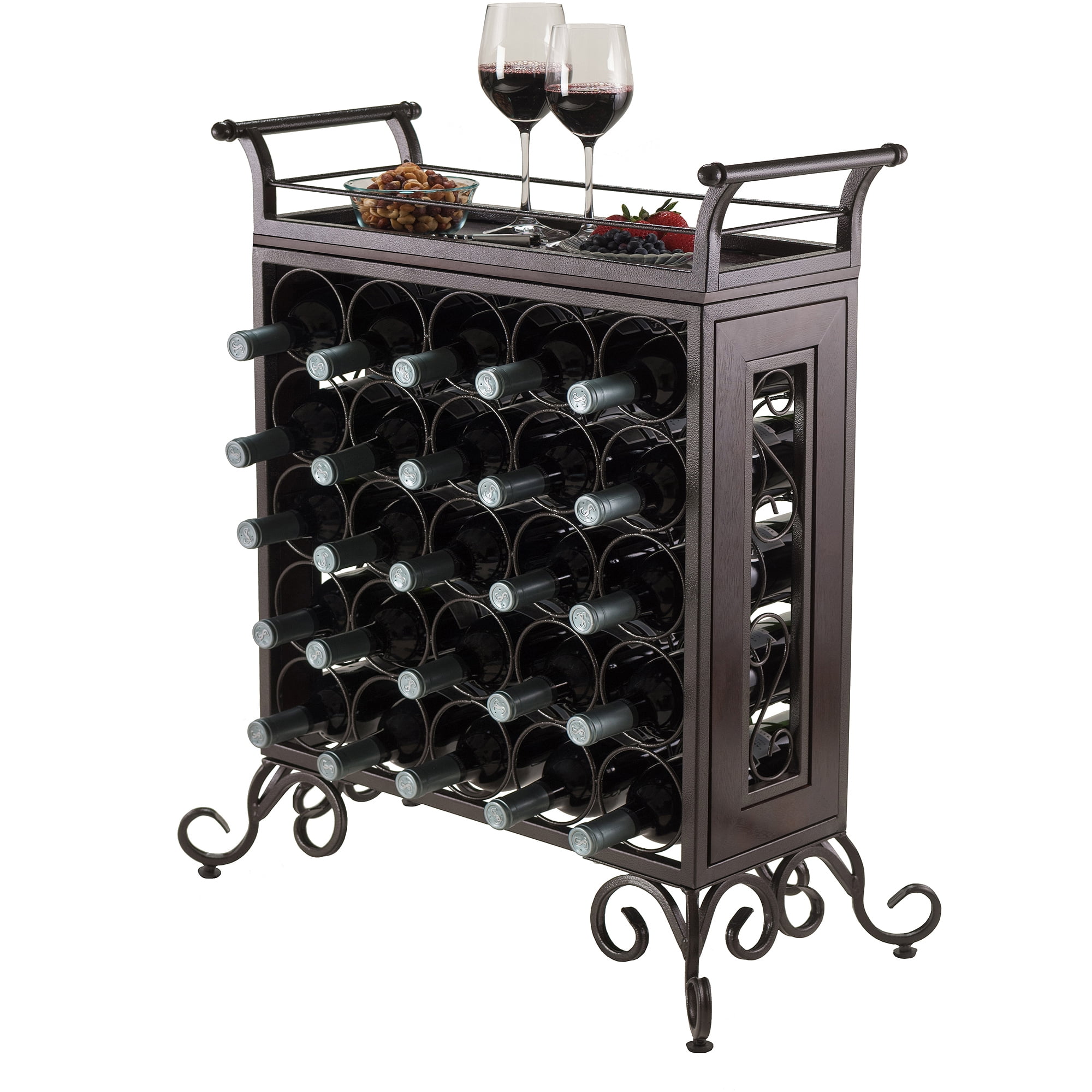 Wooden Floor Wine Rack Atcsagacity Com