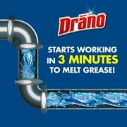 Drano Kitchen Granules Clog Remover, Commercial Line, 17.6 oz