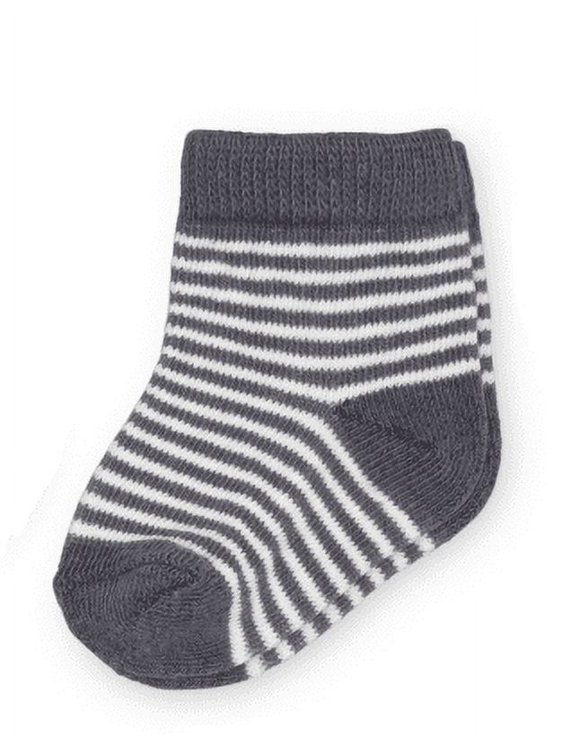 Carter's Child of Mine Baby Boys Crew Fox Socks, 6-Pack, 0-12M
