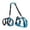 B, variant on Mobility Harness Pawlift Full Harness 2 In 1 Full Support Aid & Sling With Adjustable Straps Machine Washable With Breathable Mesh Design Divider in The Trunk of The Dog Puppy Accessories Set Feeding