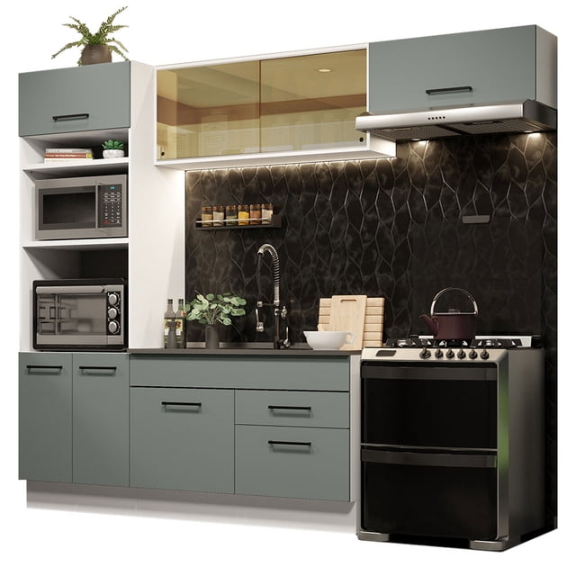 Cocina Integral Completa Modular Madesa Agata 270cm BG 01
