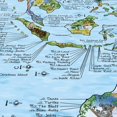 thumbnail image 3 of Surf Maps World Map Surf Accessory One Size Multi, 3 of 4