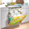 thumbnail image 5 of Coolnut Cartoon Wild Animals Dishwasher Magnet Sticker, Refrigerator Magnetic Cover, Fridge Panels, Home Cabinet Decals Appliances Stickers, 23"x 26", 5 of 6