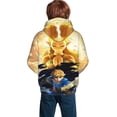 thumbnail image 5 of Kids The Legend of Zelda Hooded Sweatshirt 3D Pullover Hoodie for Girls Boys with Pocket, 5 of 6