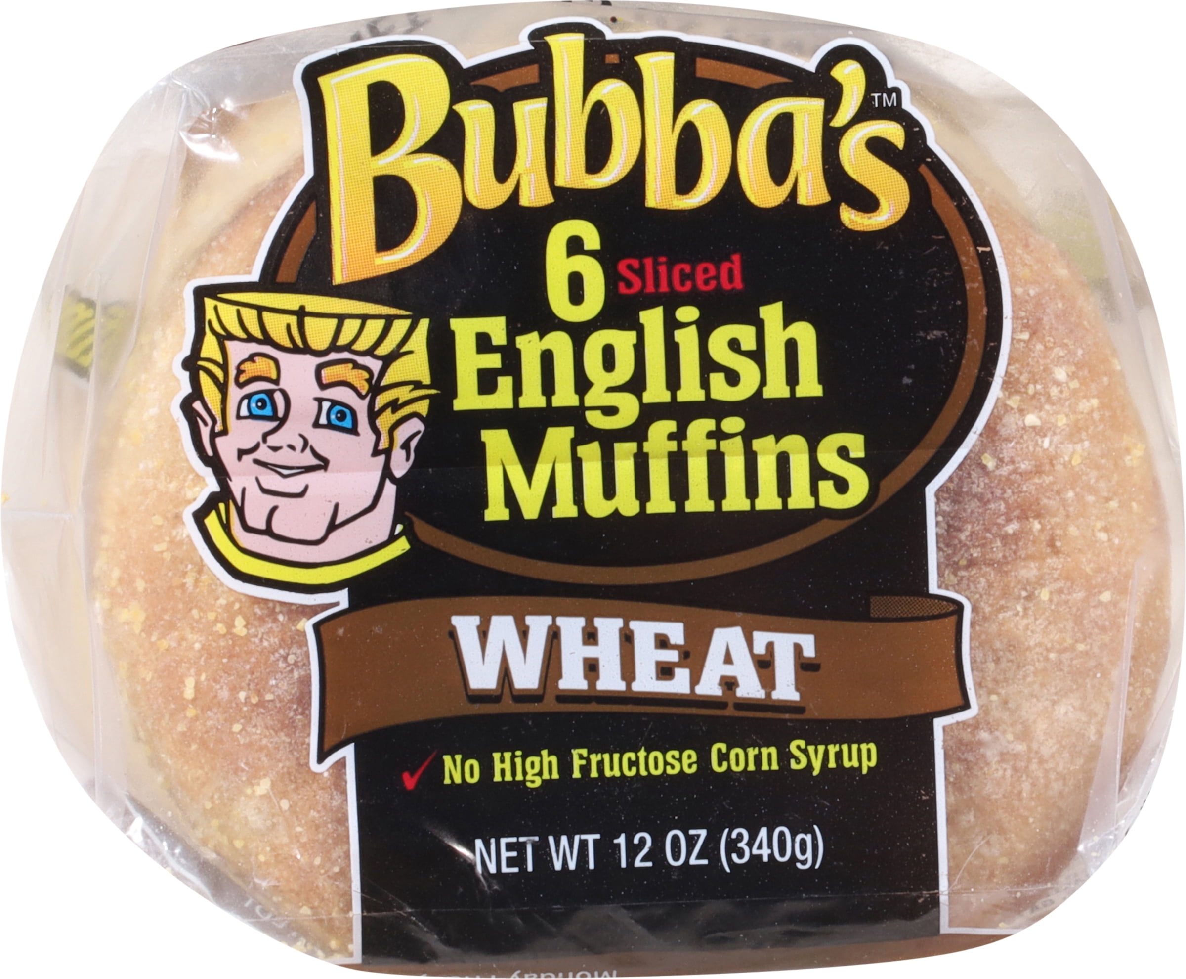 Bubbas Home Bubbas English Muffins, 6 ea