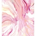 thumbnail image 3 of Ambesonne Marble Print Duvet Cover Set, Watercolors Mixed, 2-Calking, Magenta Coral Cream, 3 of 7
