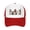 Red, variant on Dog Cat Unisex Trucker Hats for Men Women Adjustable Casual Baseball Caps for Outdoor Activities Dad Cap